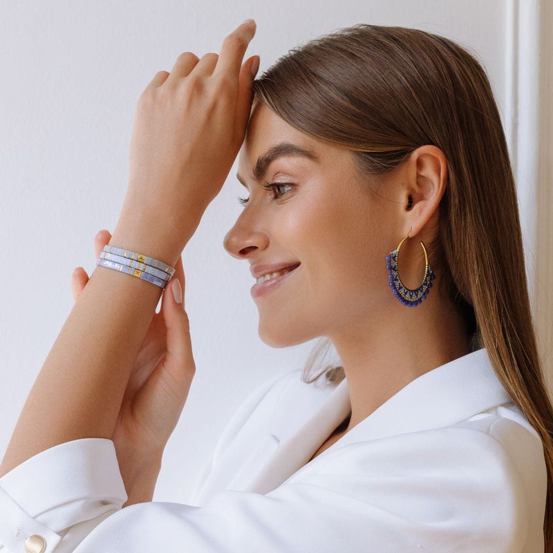 Ensemble Clia (Parure et boucles d&