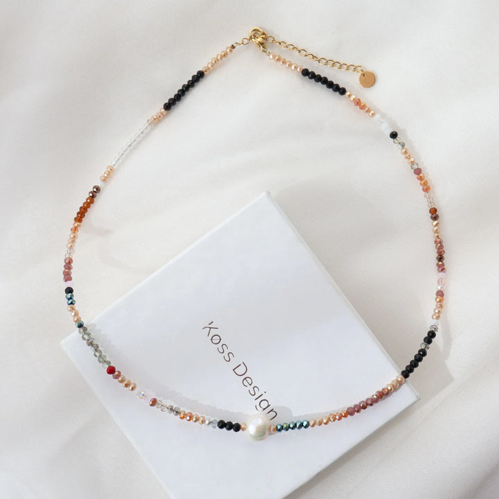 Ensemble Sparkle - détail artisanal perles Miyuki