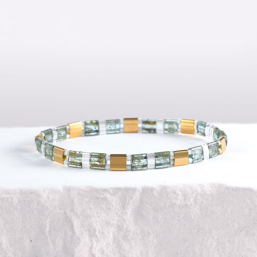 Beatrice - Bracelet de perles - bracelets perles plates fait main en perles Miyuki par Køss Design