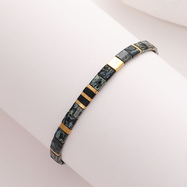 Elia - Bracelet de perles - bracelet de perles colorées fait main en perles Miyuki par Køss Design