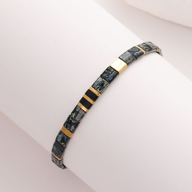 Elia - Bracelet de perles - bracelet de perles colorées fait main en perles Miyuki par Køss Design
