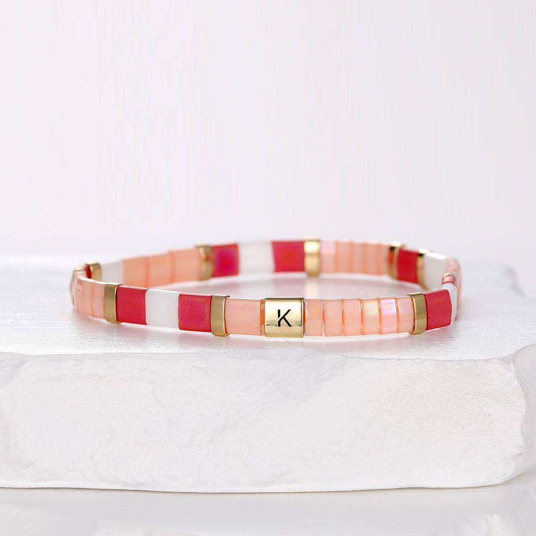 Elyne - Bracelet de perles - bracelet de perles colorées fait main en perles Miyuki par Køss Design