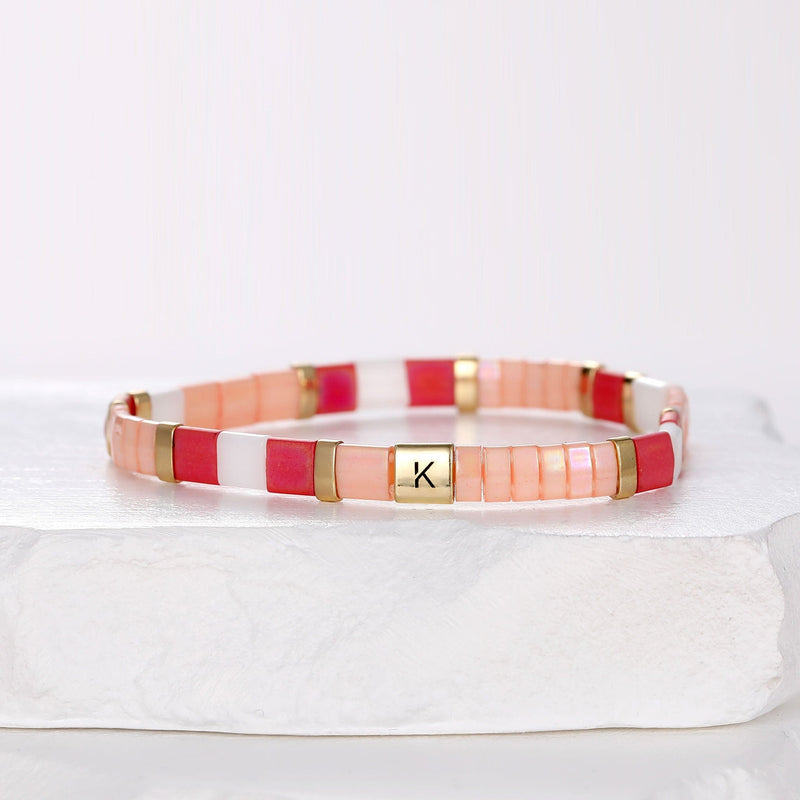 Elyne - Bracelet de perles - bracelet de perles colorées fait main en perles Miyuki par Køss Design