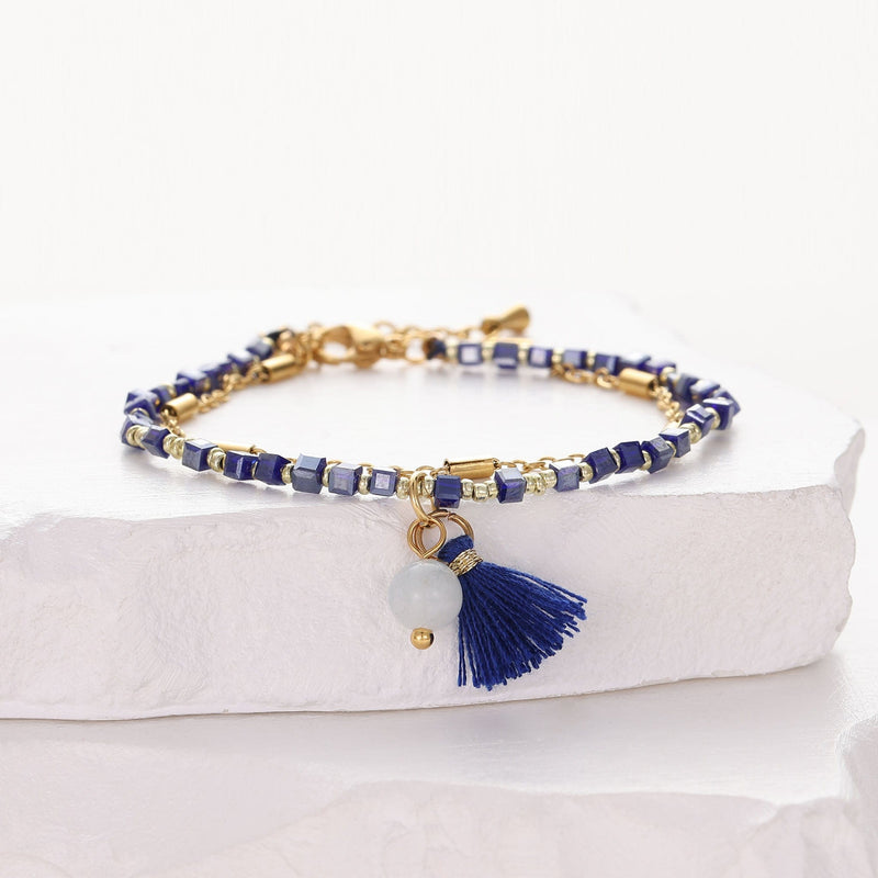 Hav - Bracelet de perles - bracelet de perles colorées fait main en perles Miyuki par Køss Design