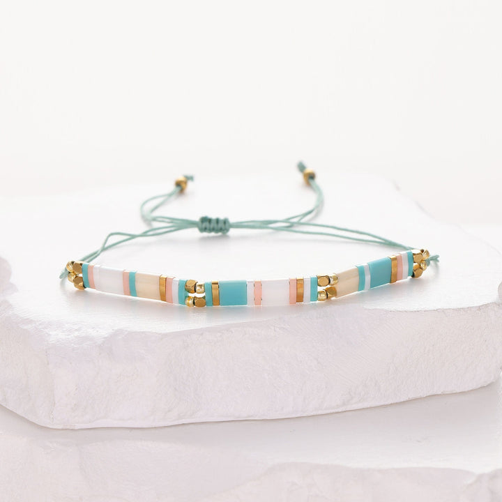 Kala - Bracelet de perles - bracelet de perles colorées fait main en perles Miyuki par Køss Design