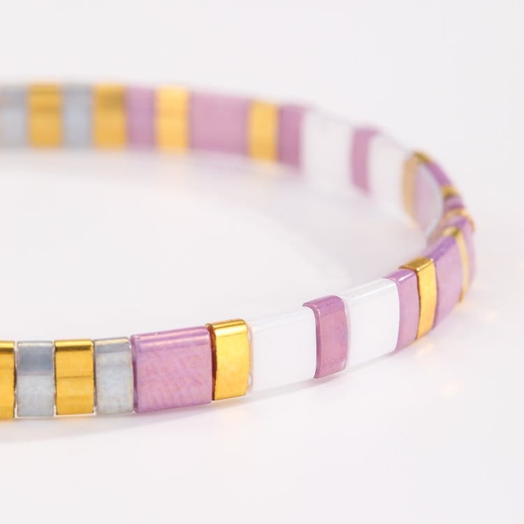 Lea - vue détaillée des perles Miyuki japonaises