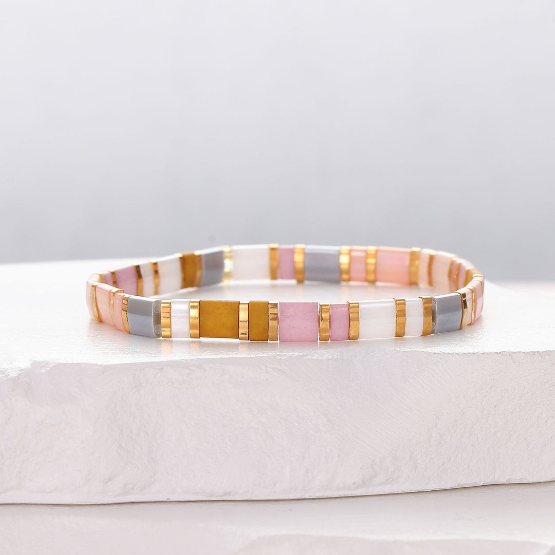 Møly - Bracelet de perles - bracelet de perles colorées fait main en perles Miyuki par Køss Design