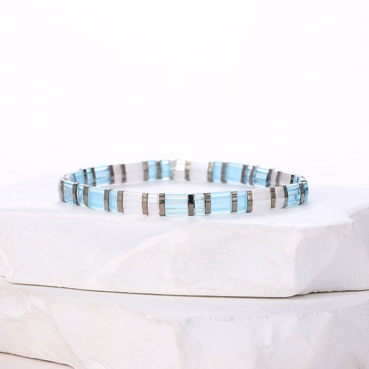 Neela - Bracelet de perles - bracelet de perles colorées fait main en perles Miyuki par Køss Design
