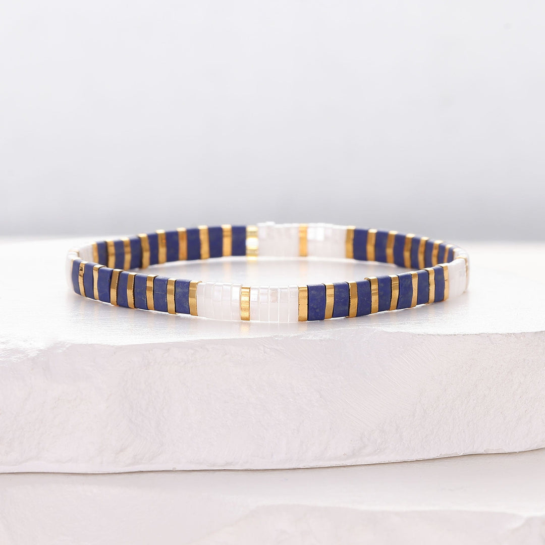 Nøli - Bracelet de perles - bracelet de perles colorées fait main en perles Miyuki par Køss Design