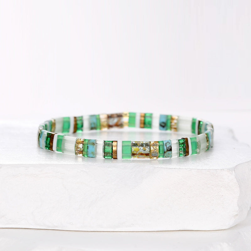 Olivia - Bracelet de perles - bracelet de perles colorées fait main en perles Miyuki par Køss Design