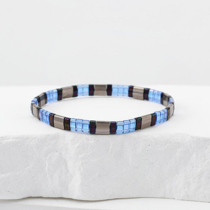 Parure Aurea - Køss Design bracelet de perles colorées fait main photo 6