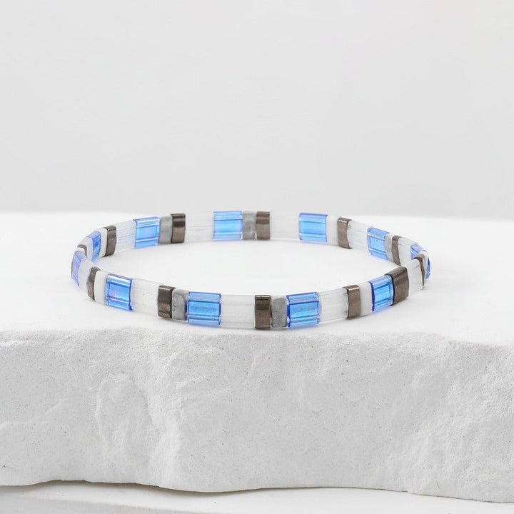 Parure Aurea - Køss Design bracelet de perles colorées fait main photo 7