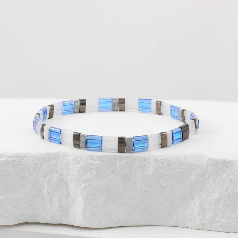Parure Aurea - Køss Design bracelet de perles colorées fait main photo 7