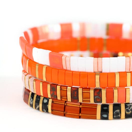 Parure Belombre - vue détaillée des perles Miyuki japonaises
