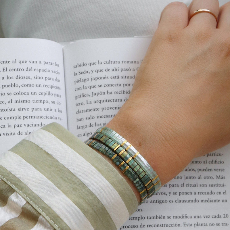 Parure Luna - Køss Design bracelet de perles colorées fait main photo 6