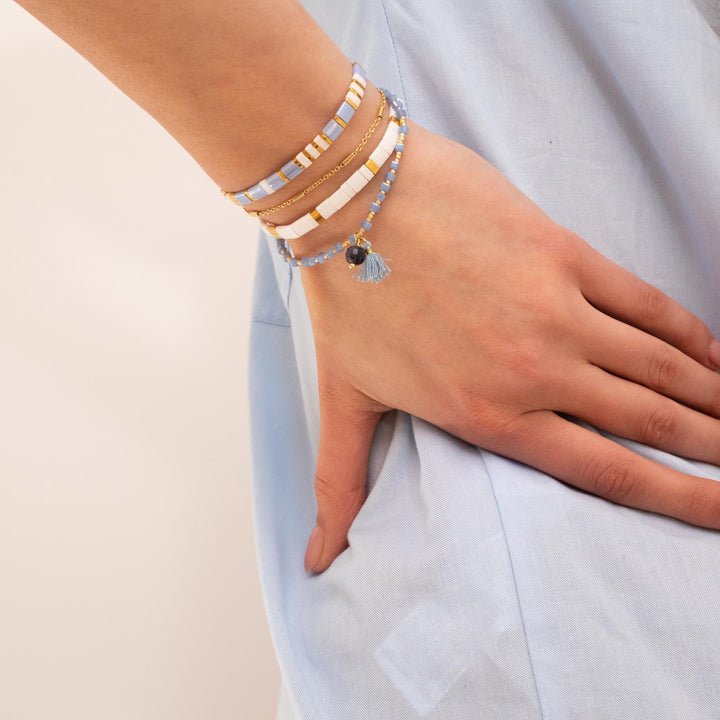 Parure Tahiti - Køss Design bracelet de perles colorées fait main photo 6