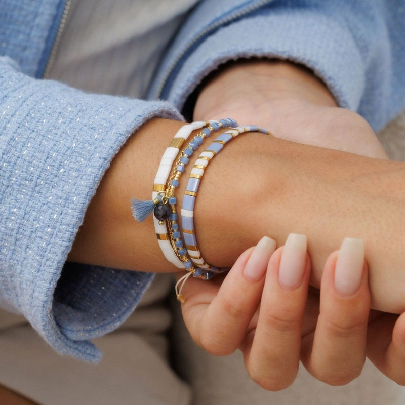 Parure Tahiti - Køss Design bracelet de perles colorées fait main photo 7