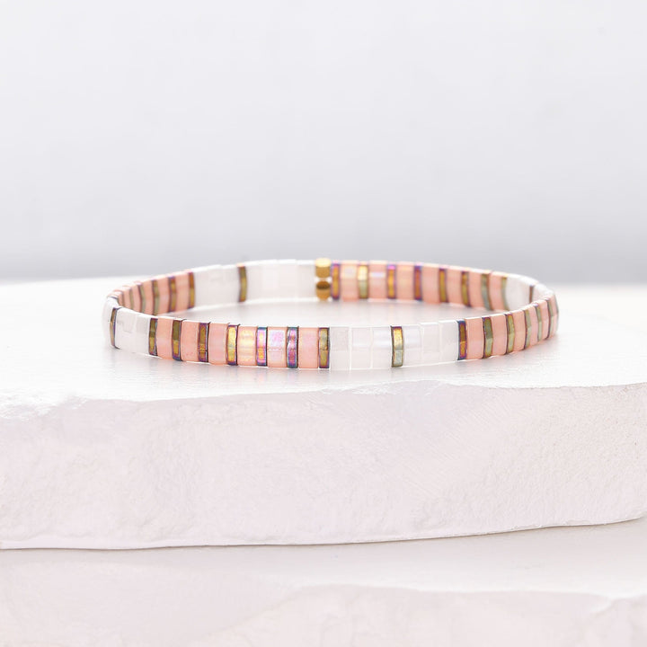 Rubi - Bracelet de perles - bracelet de perles colorées fait main en perles Miyuki par Køss Design