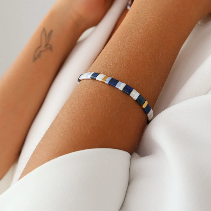 Tila - Køss Design bracelet de perles colorées fait main photo 6