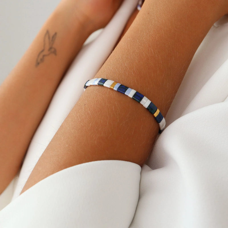 Tila - Køss Design bracelet de perles colorées fait main photo 6