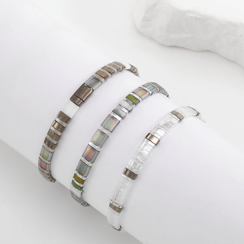 Parure Celine - Bracelets de perles - bracelet de perles fait main en perles Miyuki par Køss Design