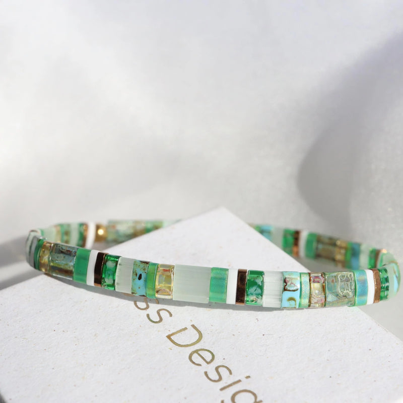 Parure Émeraude - finitions artisanales | Køss Design Paris