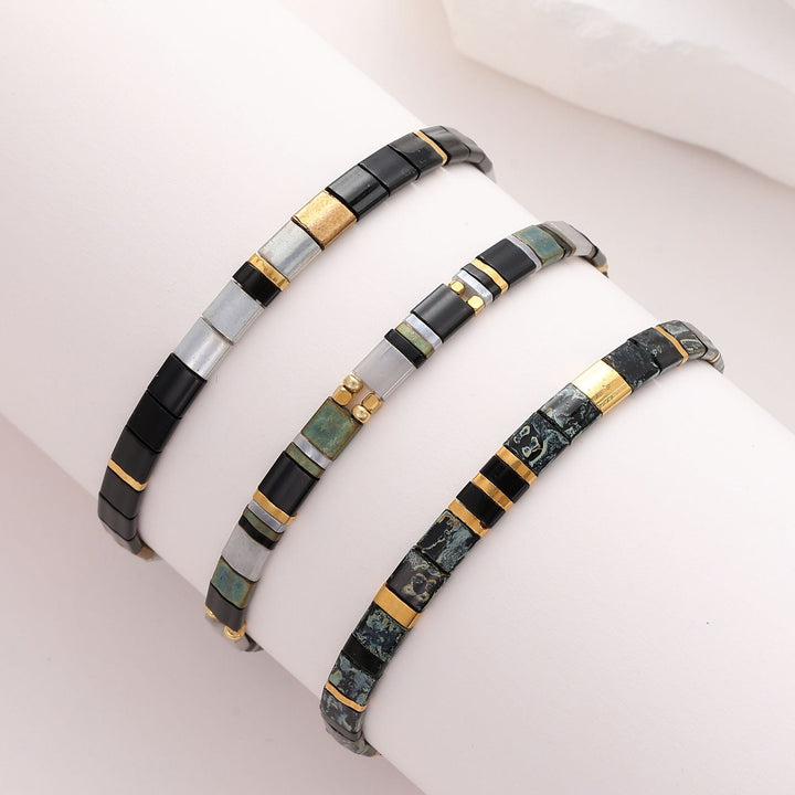 Parure Iconic - Bracelets de perles - bracelet de perles fait main en perles Miyuki par Køss Design