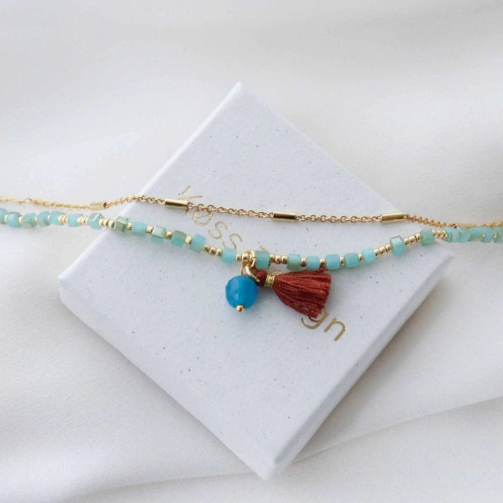 Parure Jade - finitions artisanales | Køss Design Paris