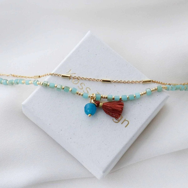 Parure Jade - finitions artisanales | Køss Design Paris