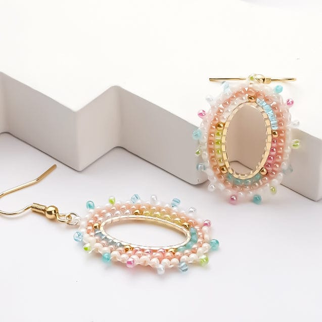 Julietta - vue détaillée des perles Miyuki japonaises