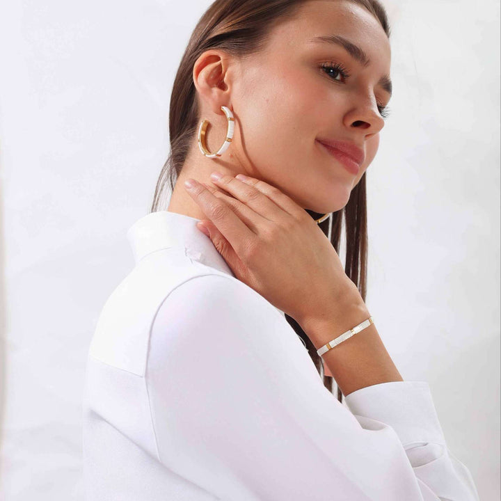 Lila - Køss Design earring fait main photo 7