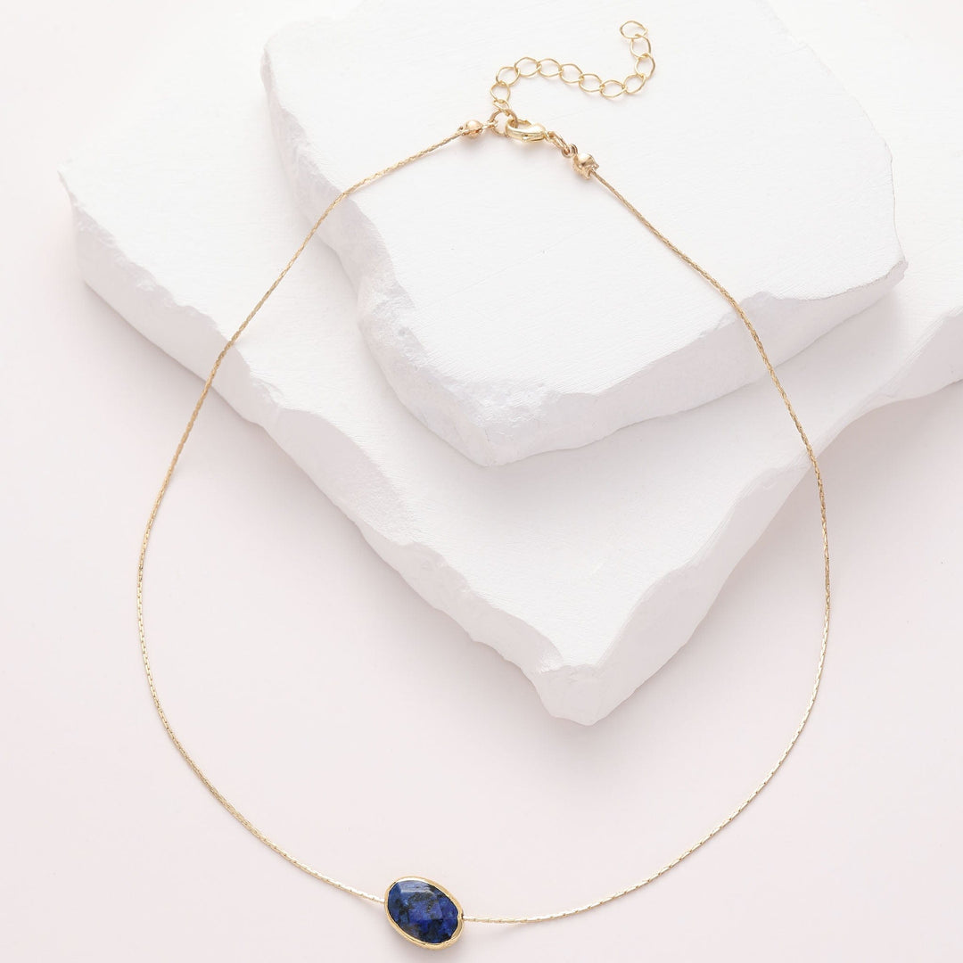 Lea - Pendentif - necklace fait main en perles Miyuki par Køss Design